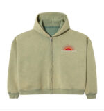 Raspberry Hills ‘Casamigos’ Olive Zip Up Hoodie