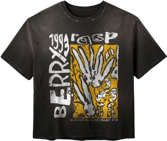 Raspberry Hills ‘Code 77’ Black Tee