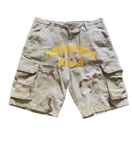 Raspberry Hills Light Camo Shorts