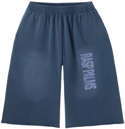 Gold+Vintage Gallery Raspberry Hills ‘Palm’ Cutoff Shorts