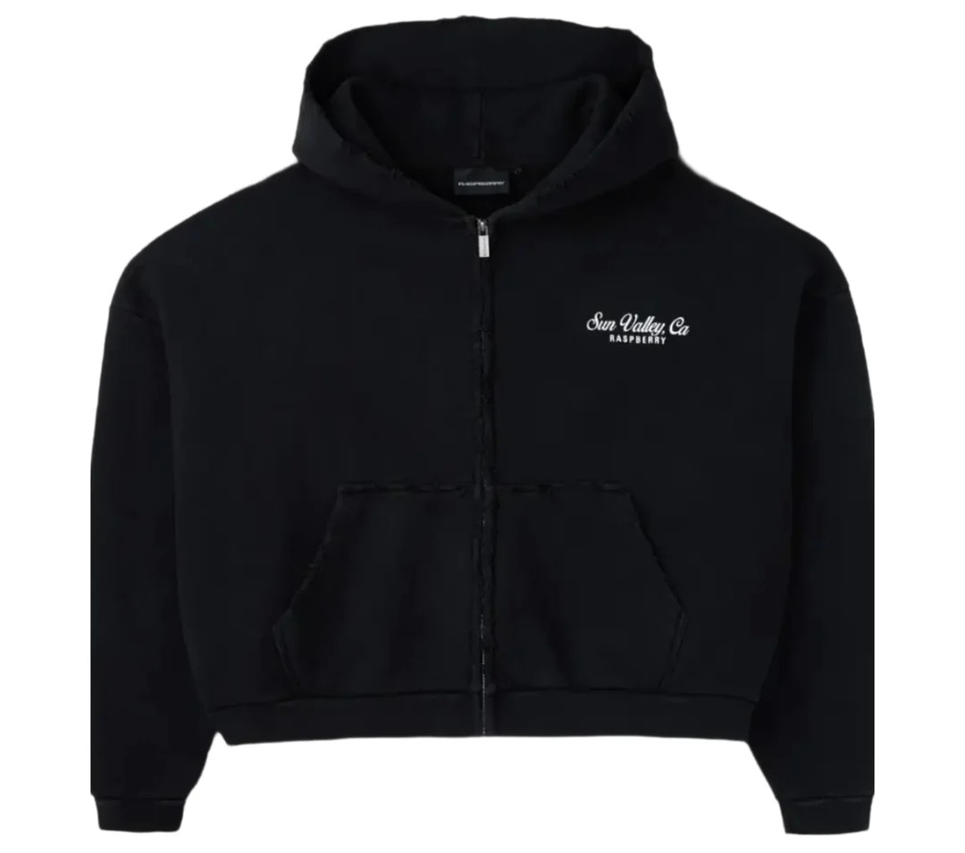 imgi_3_mhqlrrfsnu4r4msltmh2_a66aa838-8891-4366-ba77-7c61be87fe03 Raspberry Hills ‘Sun Valley’ Black Zip Up Hoodie